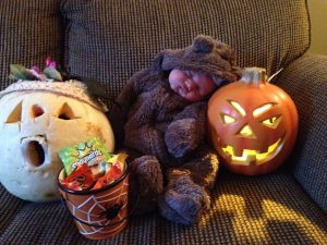 My grandson's 1st Halloween